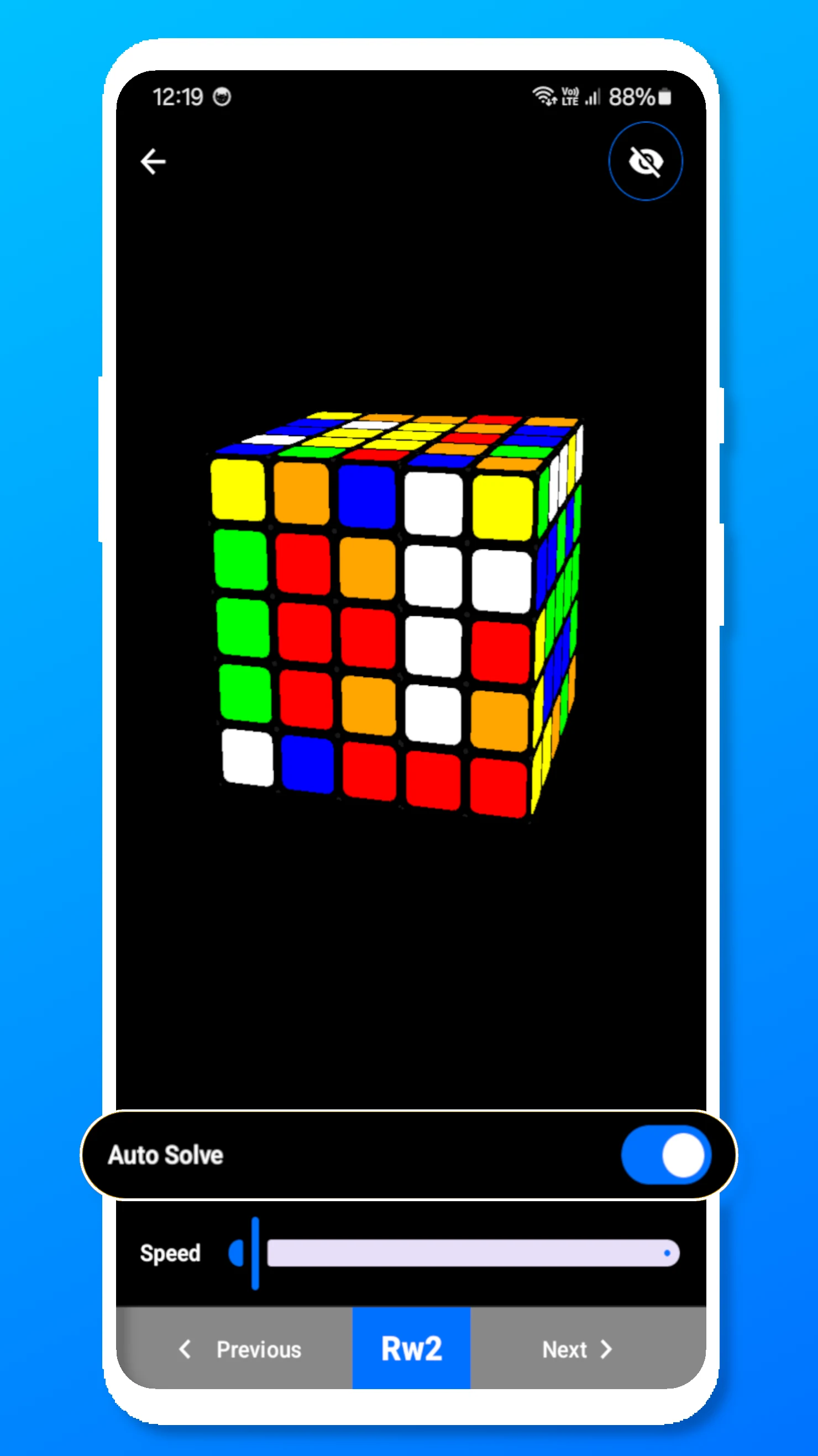 Cube Solver 5x5 screenshot