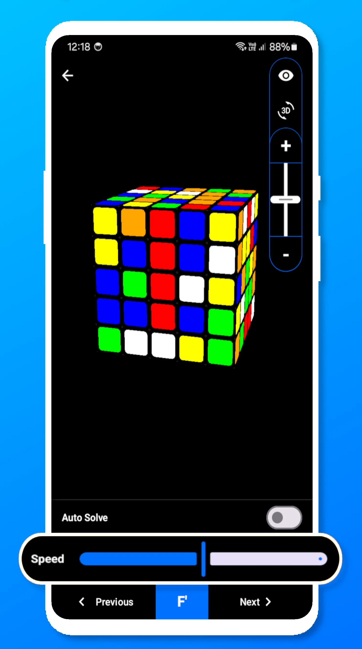 Cube Solver 5x5 screenshot