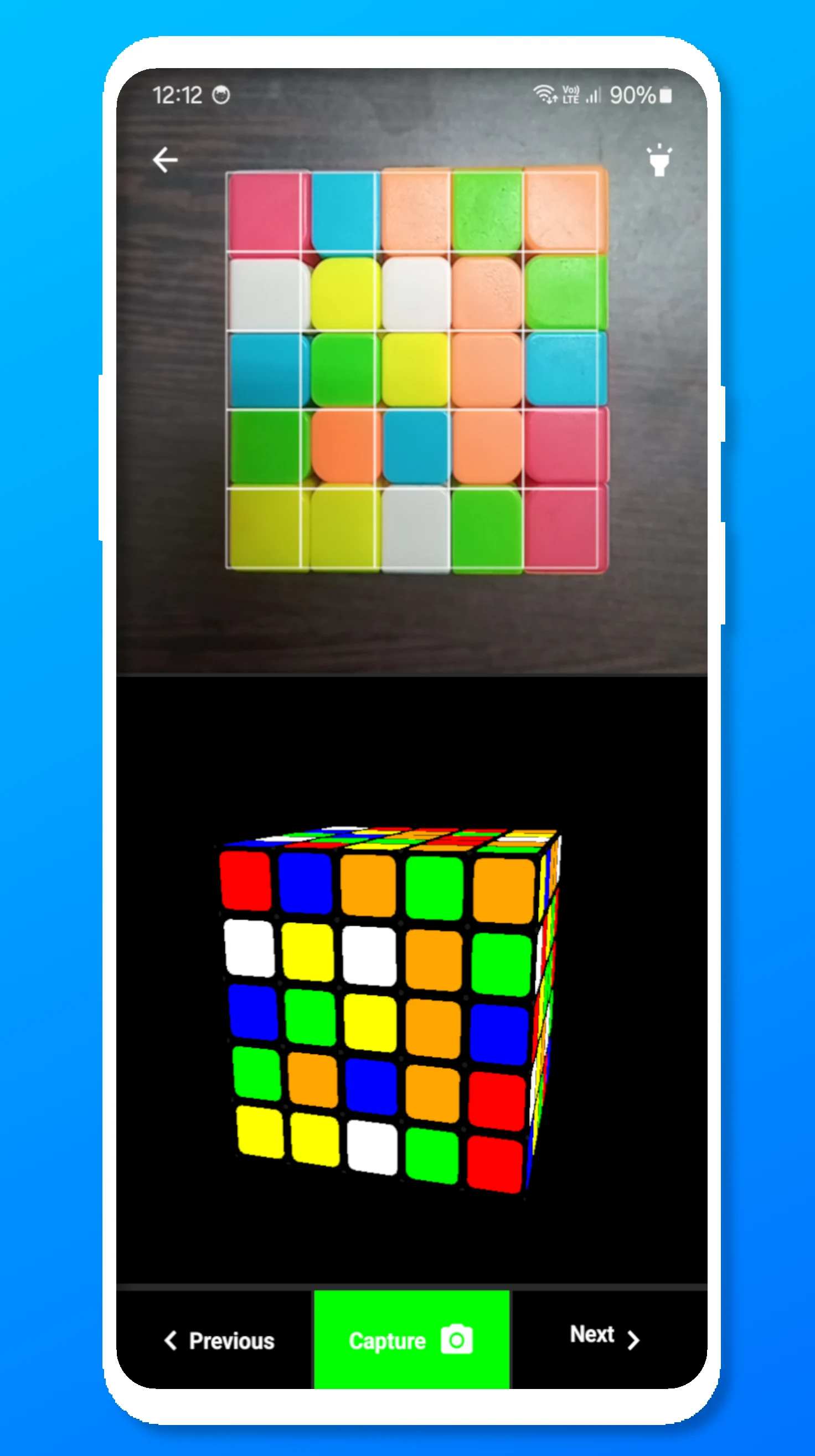 Cube Solver 5x5 screenshot